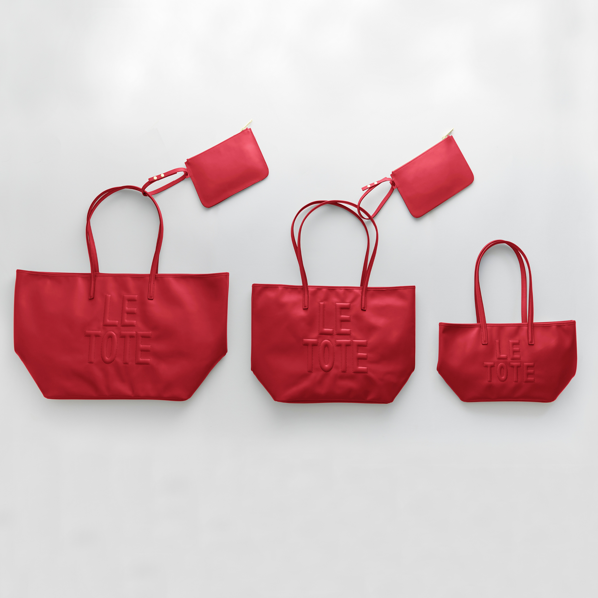 LE TOTE MEDIUM RED - Image 5